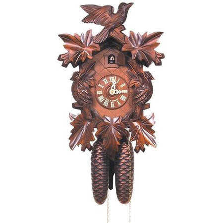 ALEXANDER TARON Alexander Taron 632-8 Engstler Cuckoo Clock  Carved with 8-Day weight driven movement 632-8